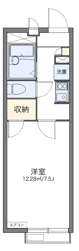 レオパレスコスモハウス 間取り