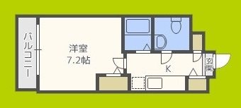 ジュネス東住吉 間取り