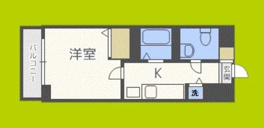ジュネス東住吉 間取り