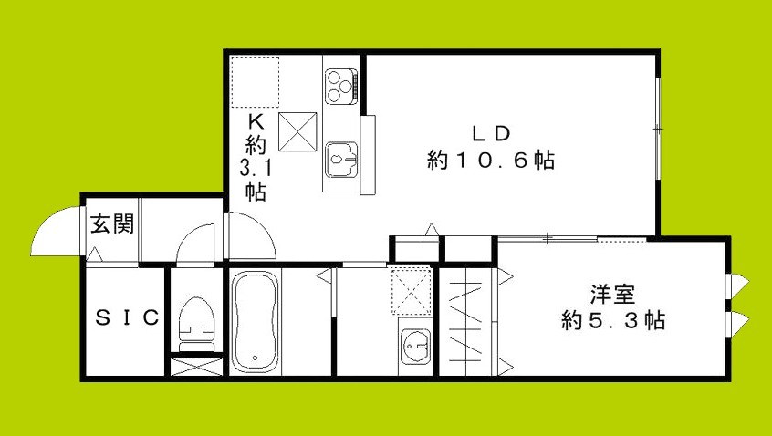 サザンエスト甲東 間取り