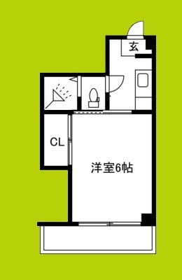 シティーハイツ福島 間取り