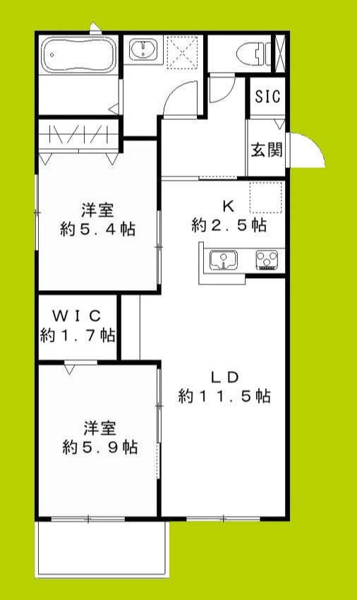 サザンエスト甲東 間取り