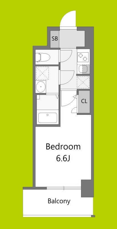 S-RESIDENCE堺浜寺broad 間取り図