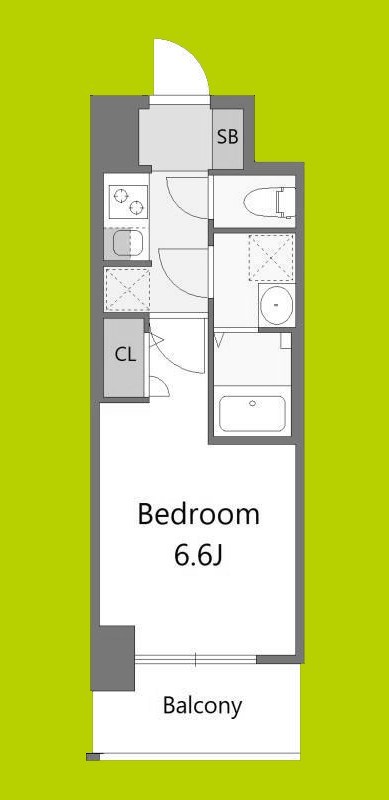S-RESIDENCE堺浜寺broad 間取り図