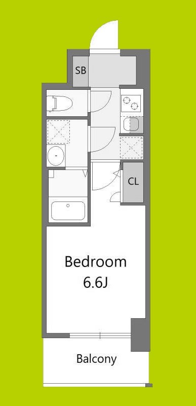 S-RESIDENCE堺浜寺broad 間取り図