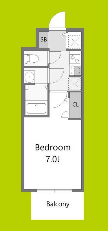 S-RESIDENCE堺浜寺broad 間取り図