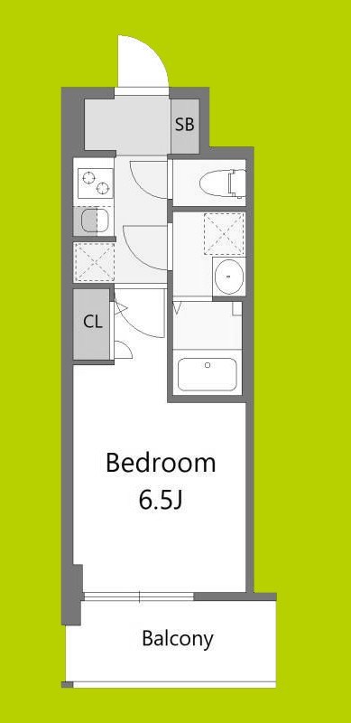 S-RESIDENCE堺浜寺broad 間取り図