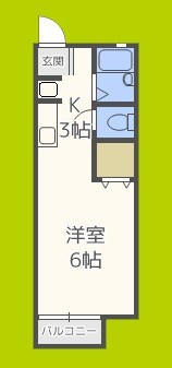 パティオ新森 間取り
