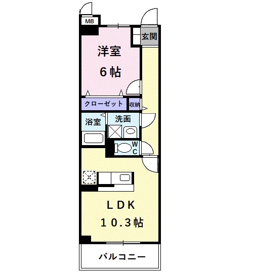 アイ　ウィッシュ 間取り