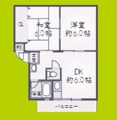 木村マンション  間取り