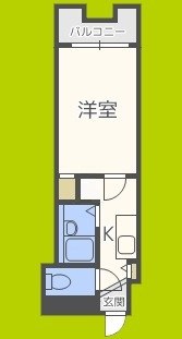 コーポキタノ 間取り