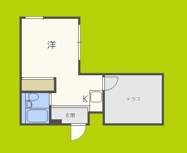 長居ハイツ 間取り