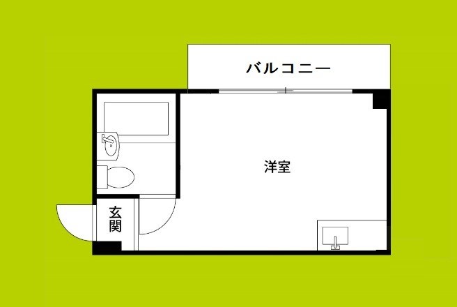 メビウス長居レジデンス 間取り図