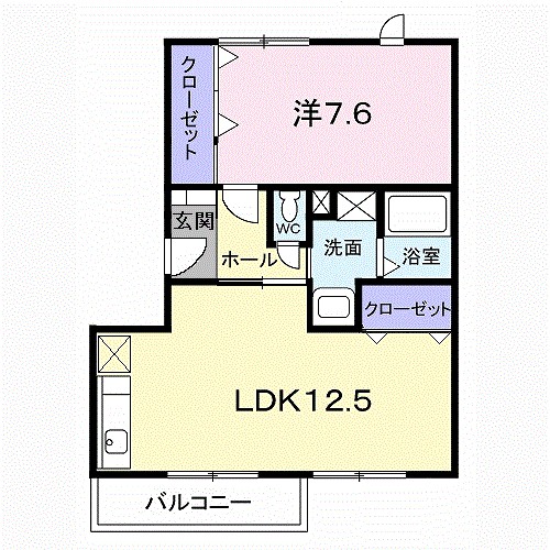 ベルシュライン 間取り