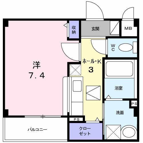 プリマベーラくずは 間取り