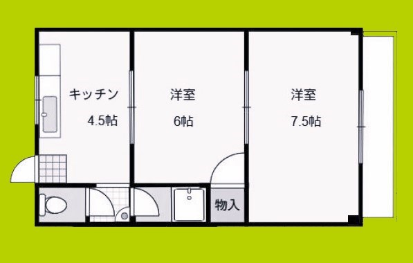 第3ロックマンション 間取り