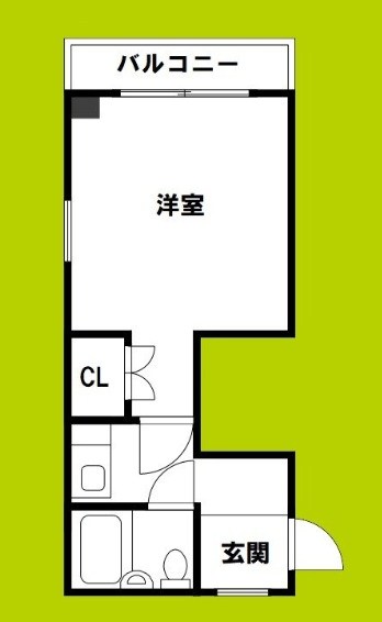 SKハイツ平野 間取り