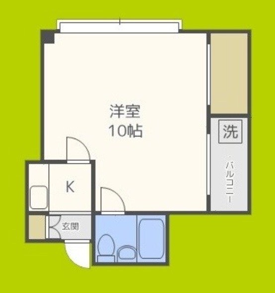 龍王関目マンション 間取り