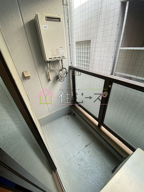 龍王関目マンション ベランダ