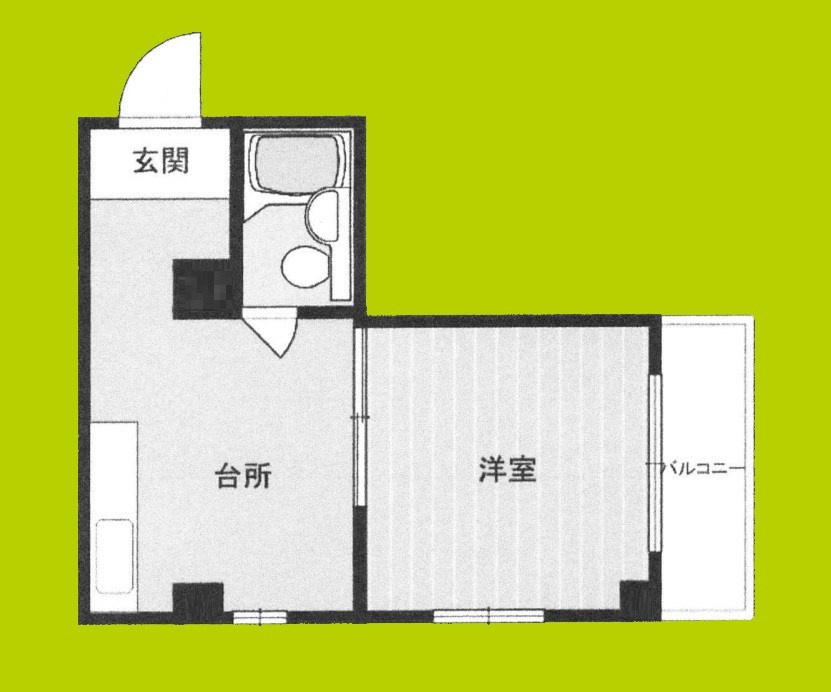 ロイヤル長吉 間取り