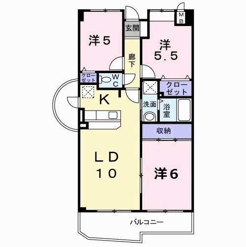 ソレアード 間取り