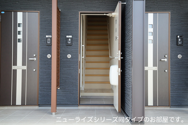 額原町アパートＫ・Ⅱ 玄関