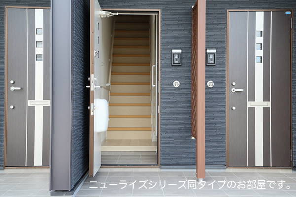 額原町アパートＫ・Ⅱ 玄関