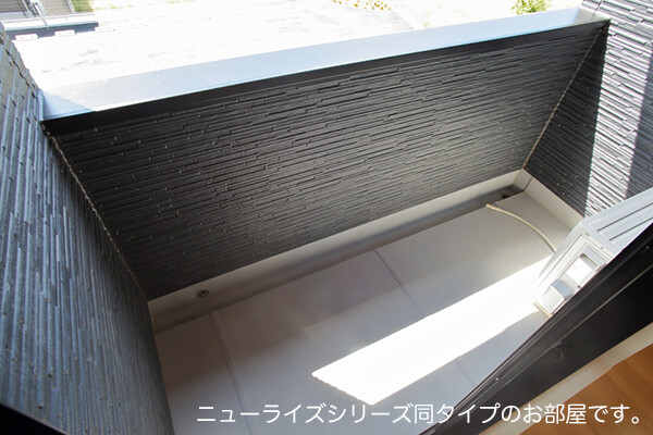 額原町アパートＫ・Ⅱ ベランダ
