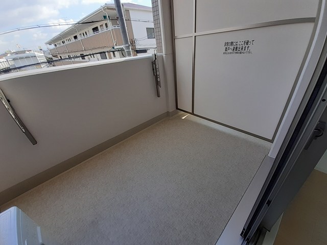 オーキッド　バレー ベランダ