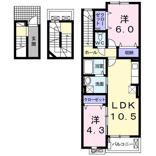 オーセンティック４ 間取り