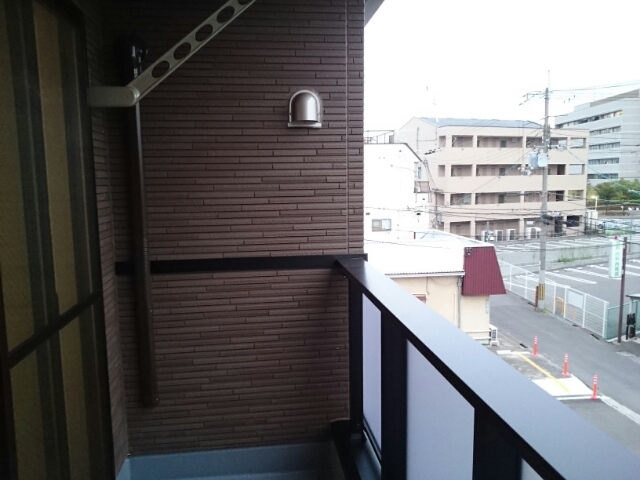 リエート　柳田 ベランダ