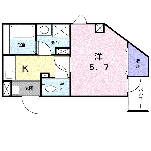 ドゥジエ－ム　シマ 間取り