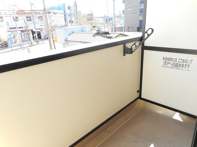 梅桃館 ベランダ