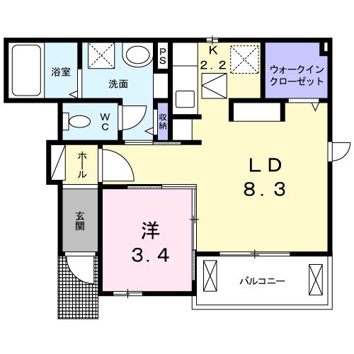 レヴール松ヶ丘 間取り
