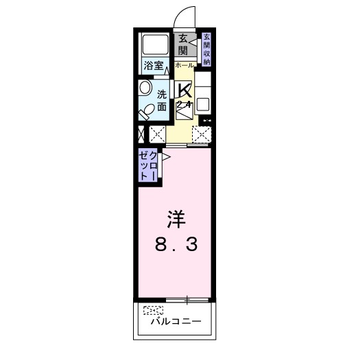 鶴野リバーサイドテラス 間取り