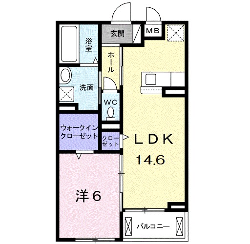 ボナール神野 間取り