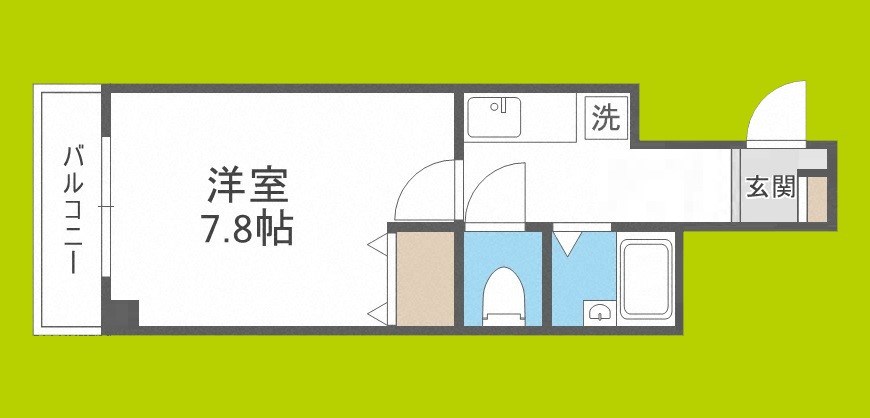 緑橋大発マンション 間取り