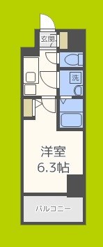 エスリード難波セントラル 間取り