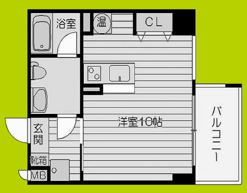 ラナップスクエア南森町NEXT　STAGE 間取り