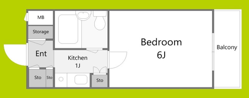 リッチハイツパークサイド 間取り