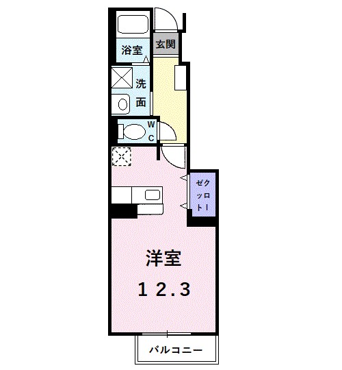 ルミエールⅡ 間取り