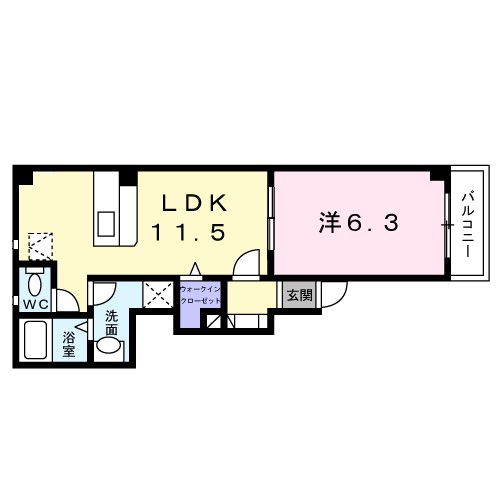 ナーシサス 間取り