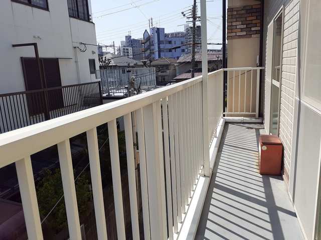 ア－ジュ・ド・ニベ ベランダ