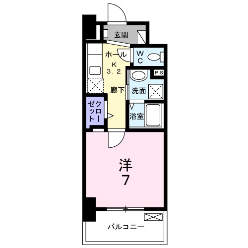 メルベージュ岸 間取り