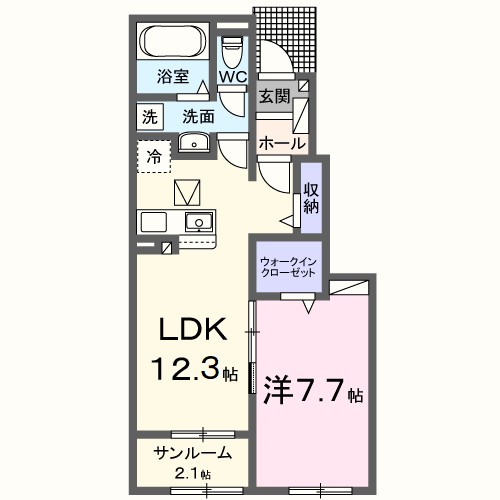 ラメール　シエルⅡ 間取り