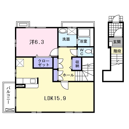 ＭＧＲプレサント 間取り