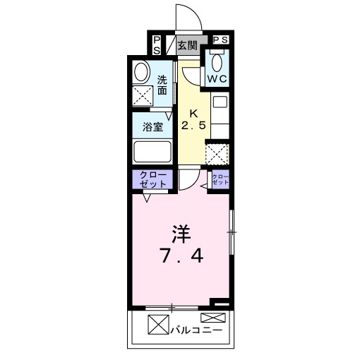 リエ－ト　佐太 間取り