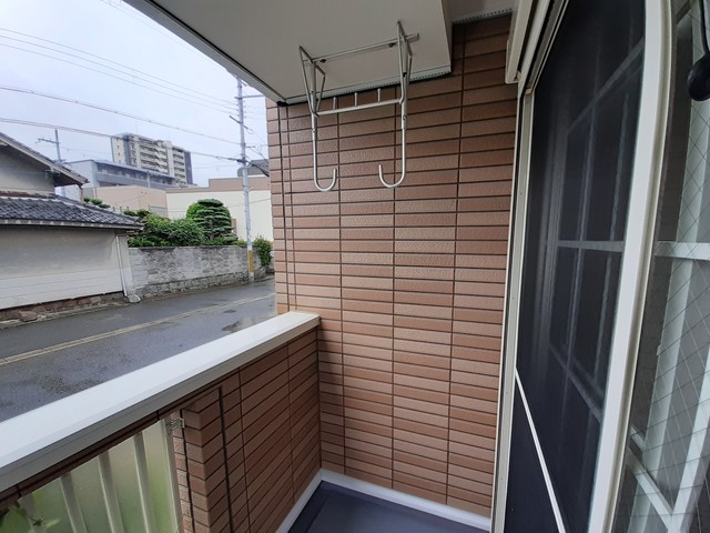 トロワジエムシマ ベランダ