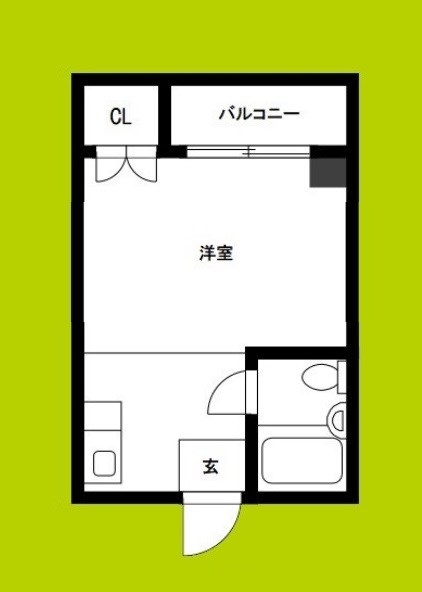 サンスリーハイツ豊新 間取り