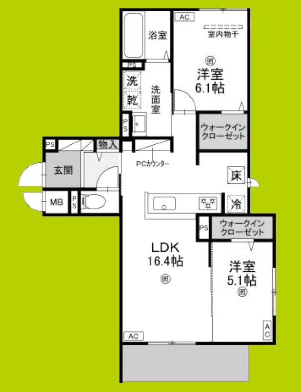 Dーresidence島本町桜井 間取り